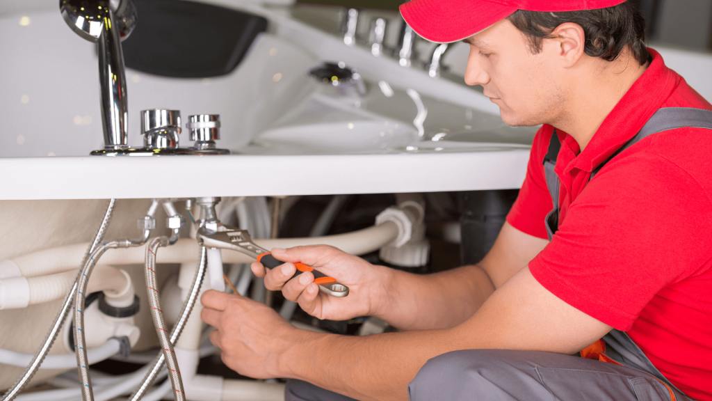 Plumber housing construction job, Netherlands