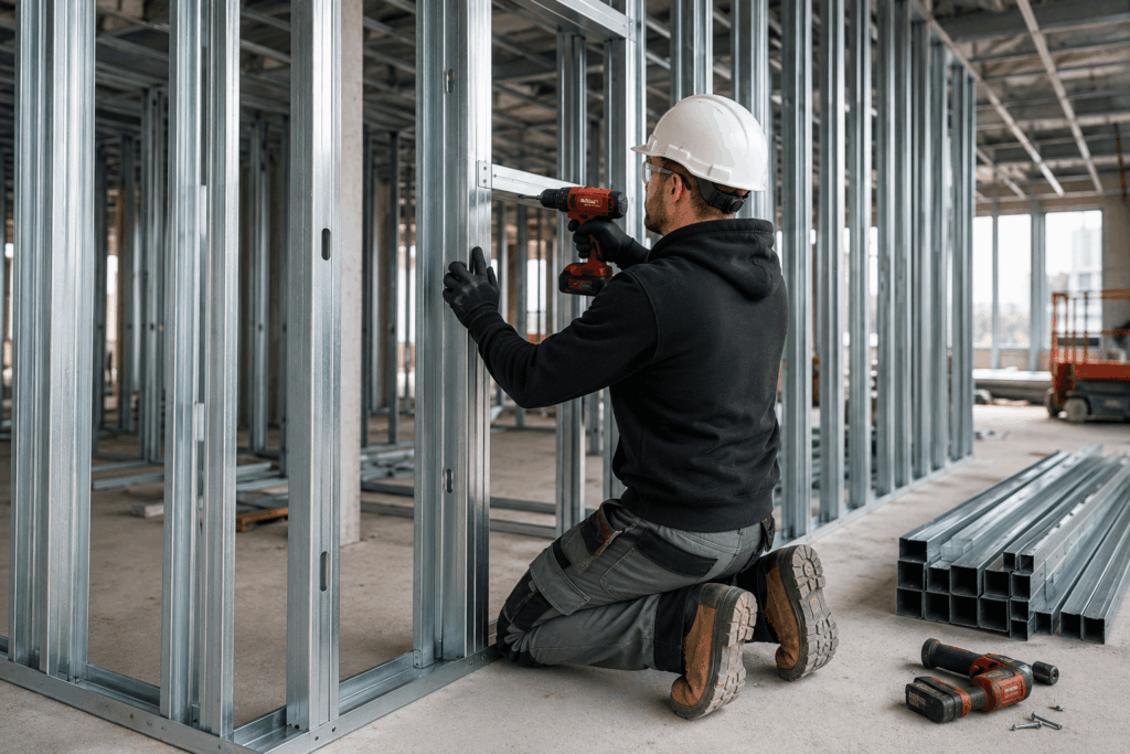 Doświadczeni monterzy Metal Stud | Region Rotterdam