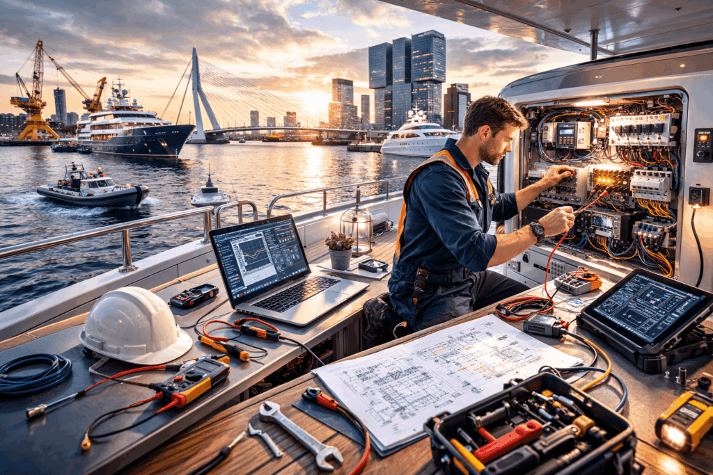 Inbedrijfsteller Maritiem